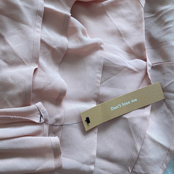 Reformation Camellia Wrap Dress - Blush - Picture 5 of 6